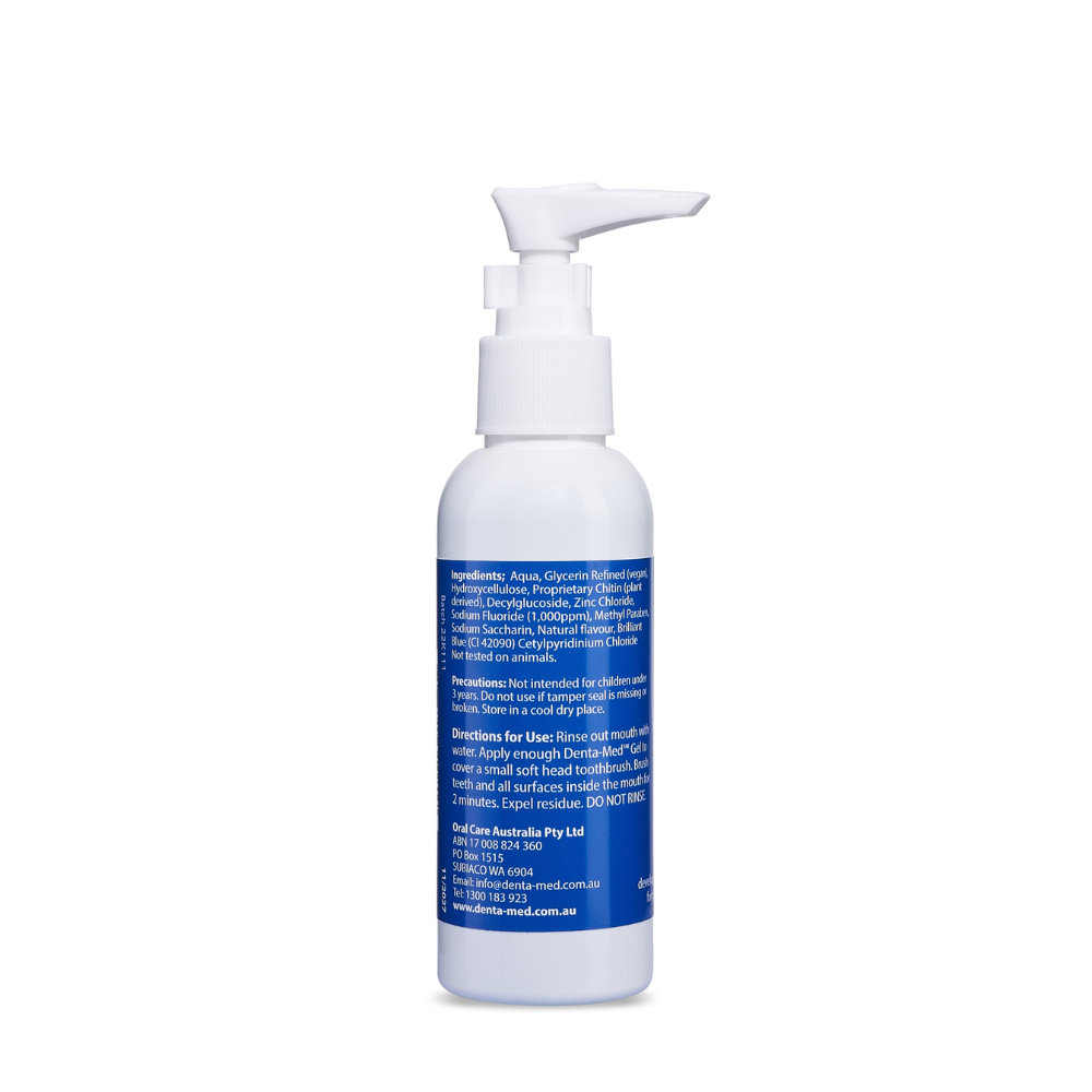Denta-Med Gel 125mL pump & Moisturising Mouth Spray 60mL_Bundle