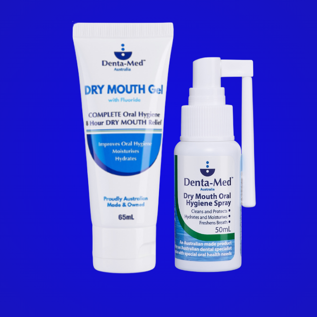 Denta-Med Dry Mouth Gel 65mL & Spray 50mL BUNDLE