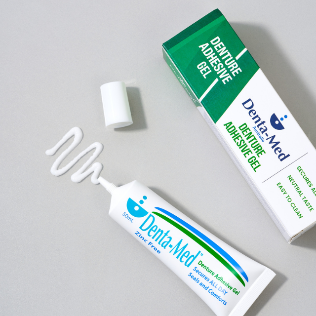 Prosthetic range - Denta-Med Denture Adhesive Gel (GLUE FREE)