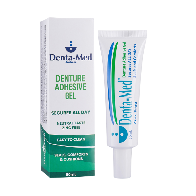 Prosthetic range - Denta-Med Denture Adhesive Gel (GLUE FREE)