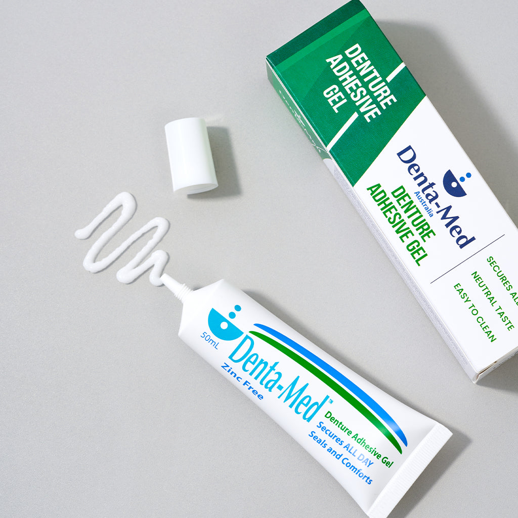 Denta-Med Denture Adhesive Gel (GLUE FREE)