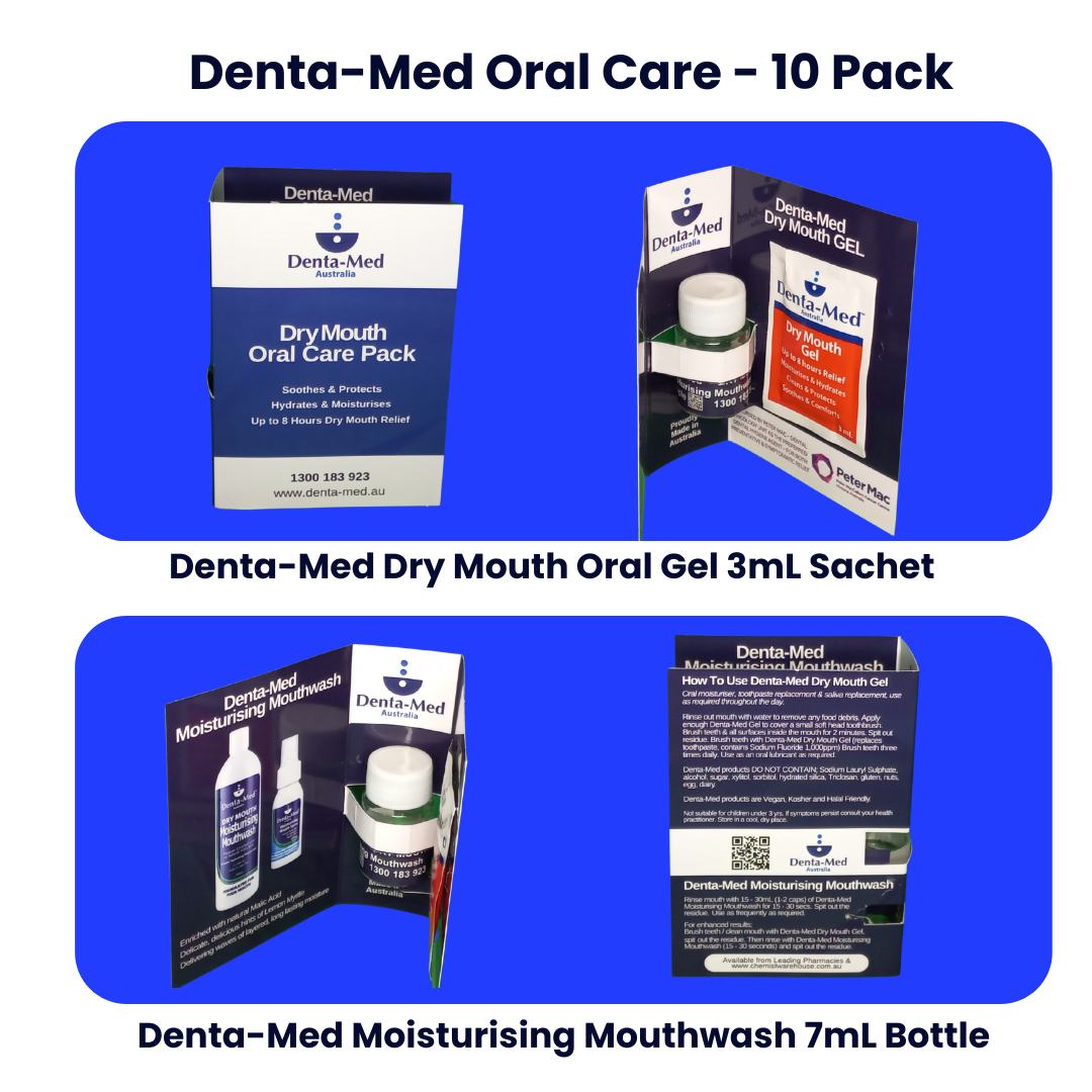 Denta-Med Dry Mouth Oral Care Pack x 10