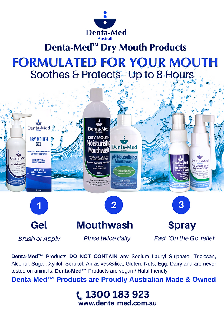 Denta-Med Dry Mouth Moisturising Mouth Wash