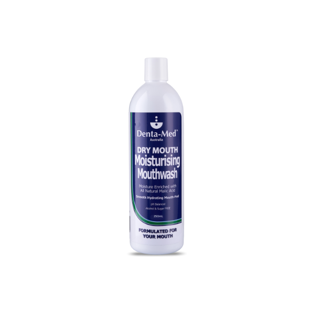 Denta-Med Dry Mouth Moisturising BUNDLE (50mL Spray, 65mL Gel, 250mL Mouthwash)