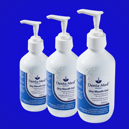 Denta-Med Dry Mouth Oral Hygiene Gel 300mL Pump Bottle