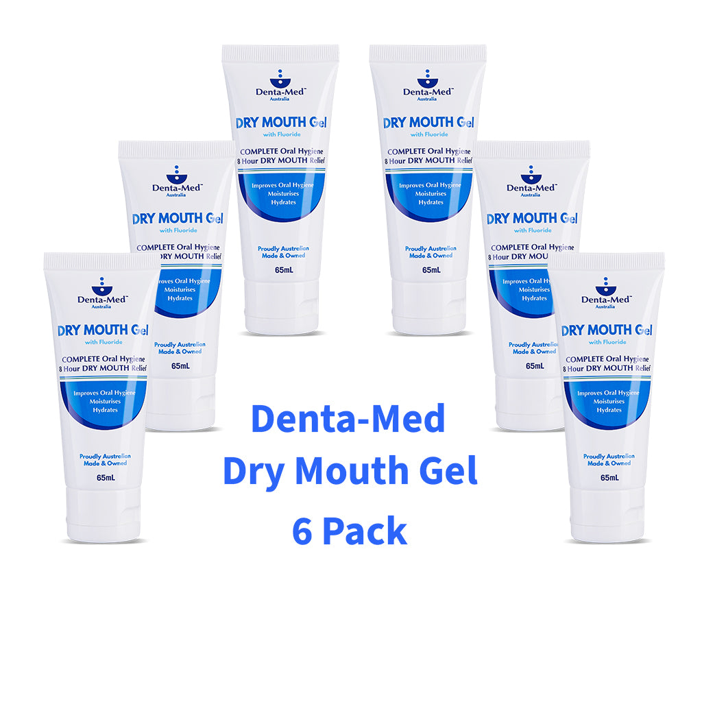 Denta-Med Value Pack "Mini" Dry Mouth Gel 6 Pack