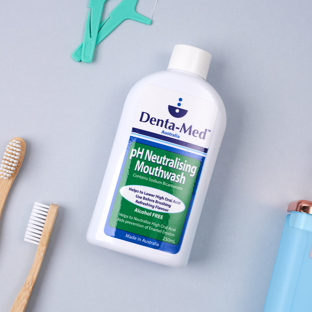 Denta-Med pH Neutralising Mouthwash 250mL Bottle