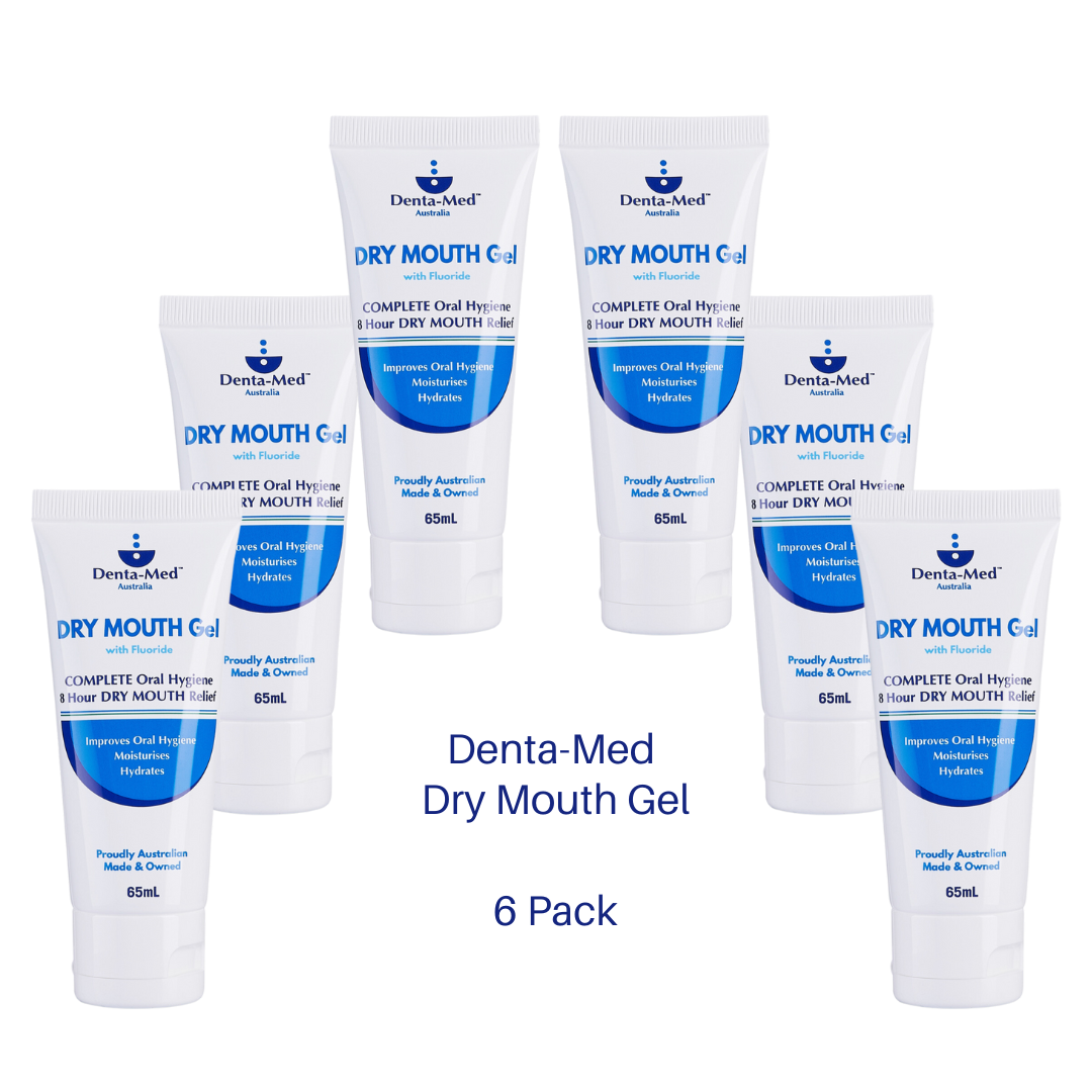 Denta-Med Value Pack "Mini" Dry Mouth Gel 6 Pack