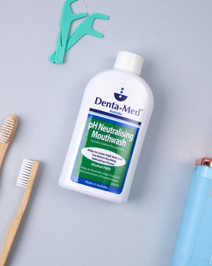 Denta-Med pH Neutralising Mouthwash 250mL Bottle