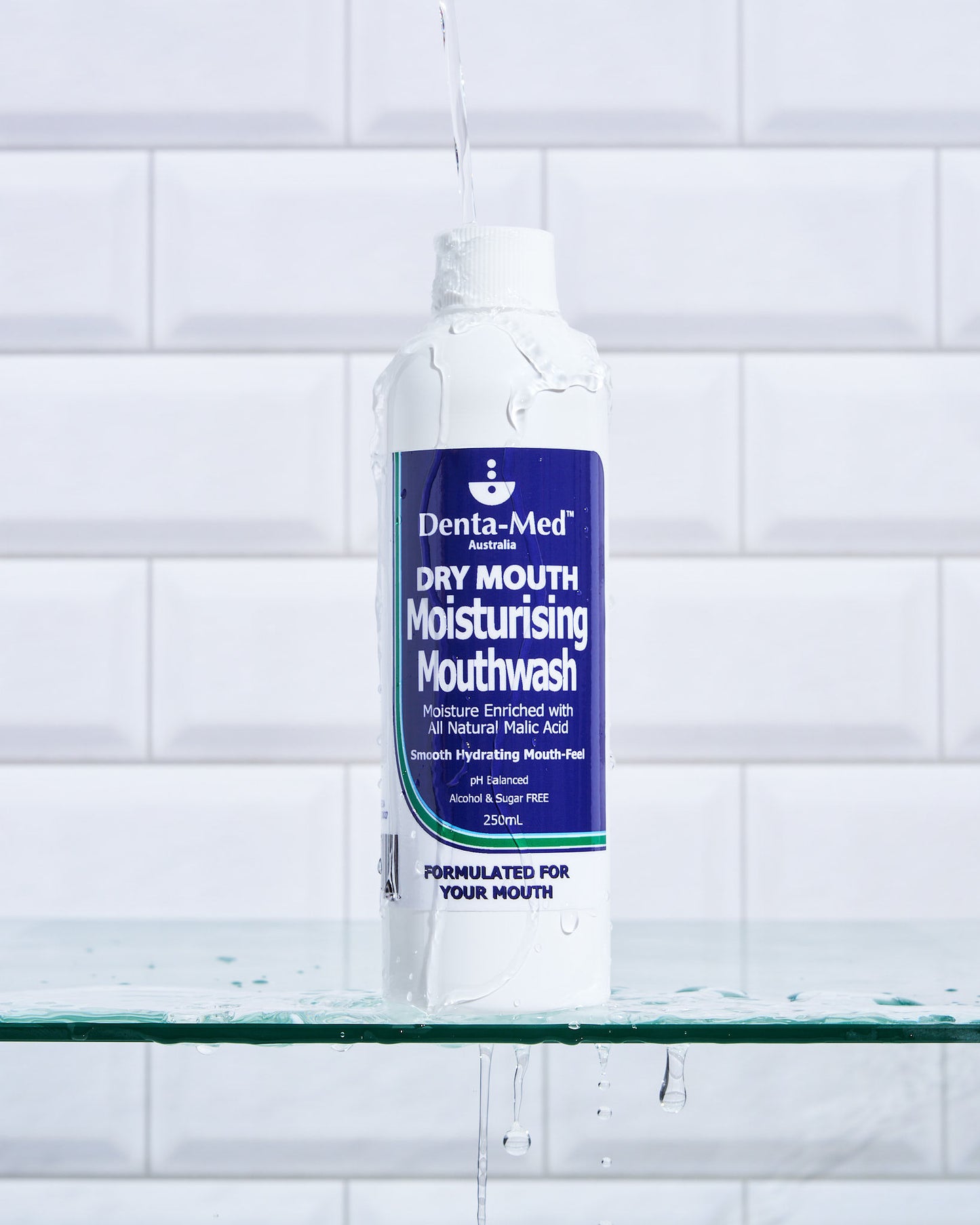 Denta-Med Moisturising Mouthwash 250mL Twin Pack