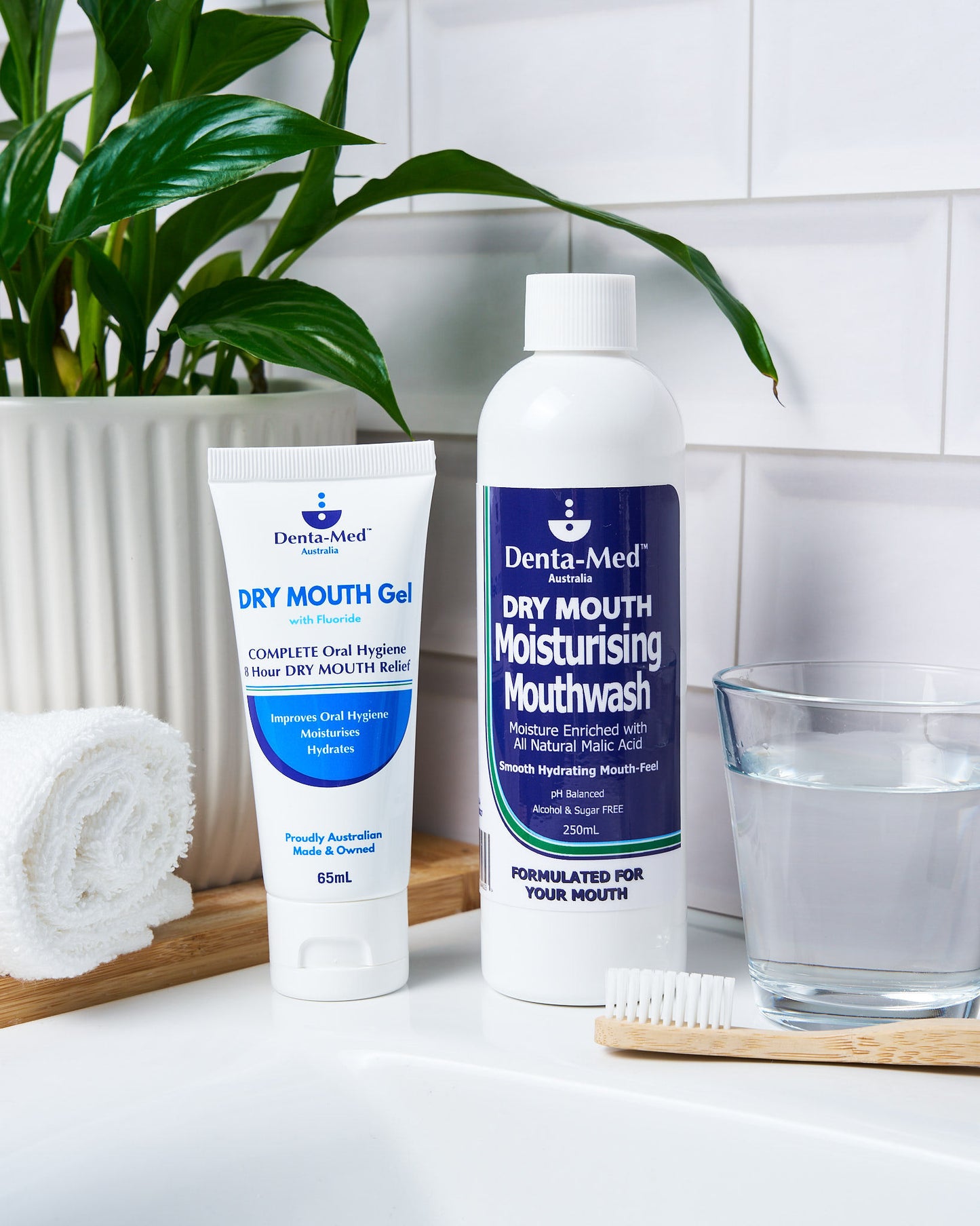 Denta-Med Moisturising Mouthwash 250mL Twin Pack