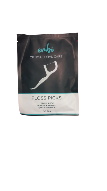v_EMBI Silk Thread Floss Picks x 30 per pack