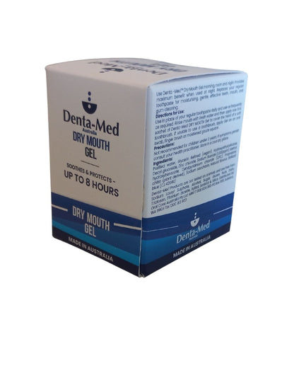 Denta-Med Dry Mouth Gel Sachet Box (20 x 3mL sachets)