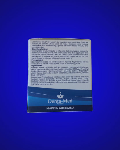 Denta-Med Dry Mouth Gel Sachet Box (20 x 3mL sachets)